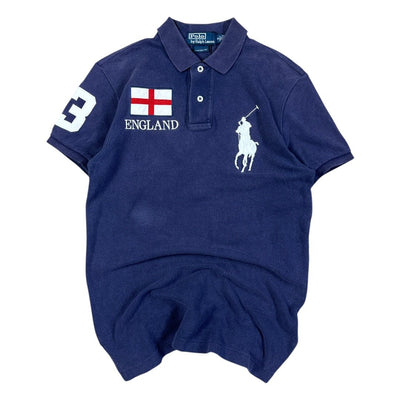 Ralph Lauren England Big Pony Polo Shirt | S - vintageconcierge