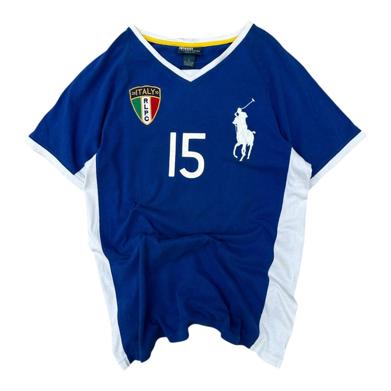 Ralph Lauren Italia 15 Big Pony V Neck Shirt - vintageconcierge