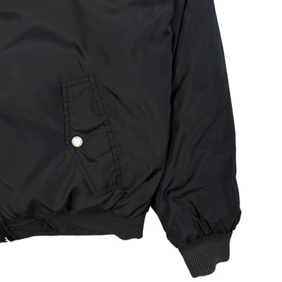 Ralph Lauren Reversible Bomber Pufferjacke Schwarz - vintageconcierge