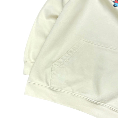 Rave Skate „THANKS RAVE!” Hoodie Beige - vintageconcierge