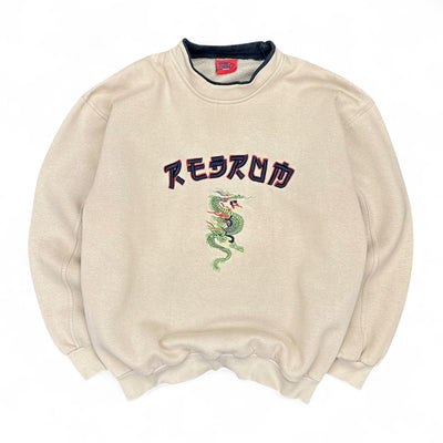 Redrum Vintage Dragon Spellout Sweater - vintageconcierge