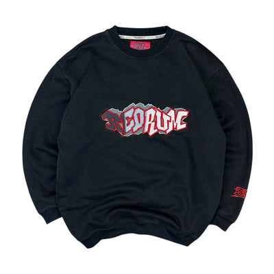 Redrum Vintage Hip - Hop Y2K Spellout Sweater - vintageconcierge
