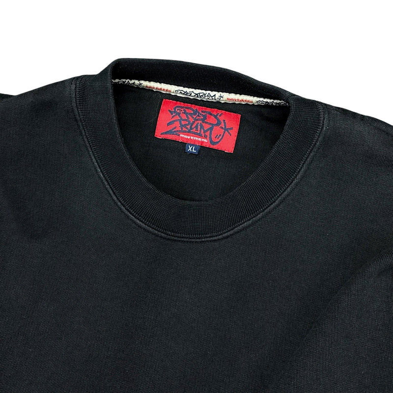 Redrum Vintage Hip - Hop Y2K Spellout Sweater - vintageconcierge