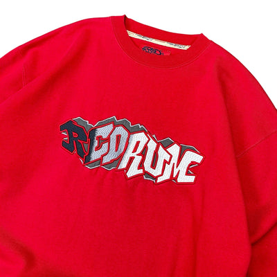 Redrum Vintage Hip - Hop Y2K Spellout Sweater - vintageconcierge