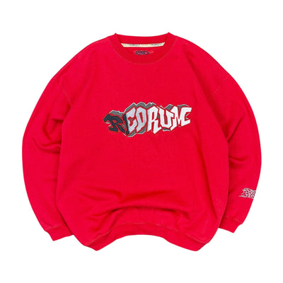 Redrum Vintage Hip - Hop Y2K Spellout Sweater - vintageconcierge