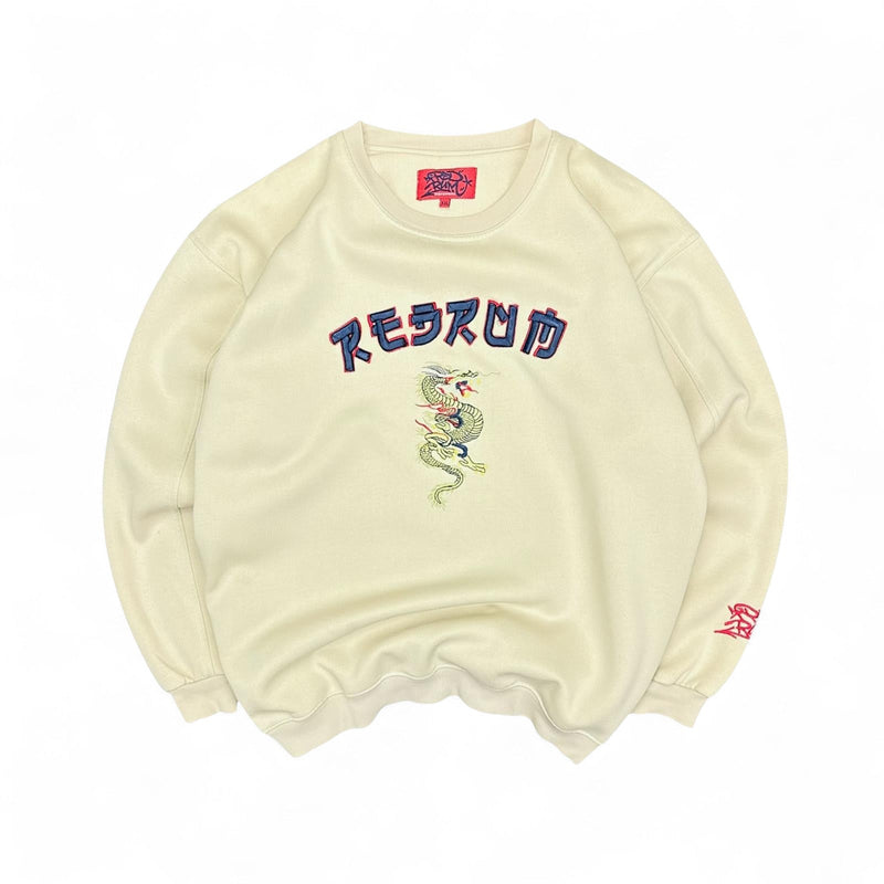 Redrum Vintage Rare Dragon Spellout Sweater - vintageconcierge