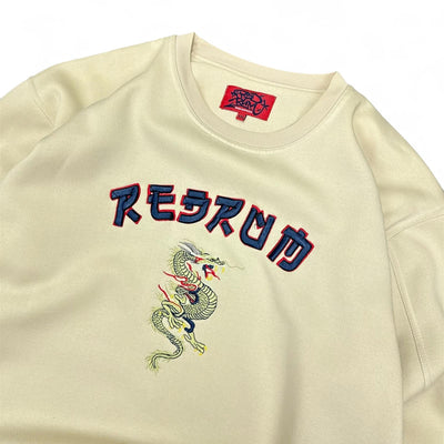 Redrum Vintage Rare Dragon Spellout Sweater - vintageconcierge