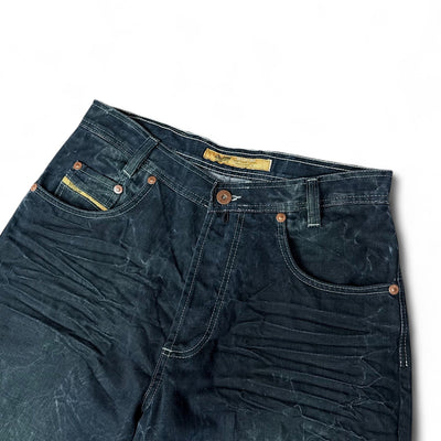 Redrum Vintage Y2K Hip - Hop Jeans Blau - vintageconcierge