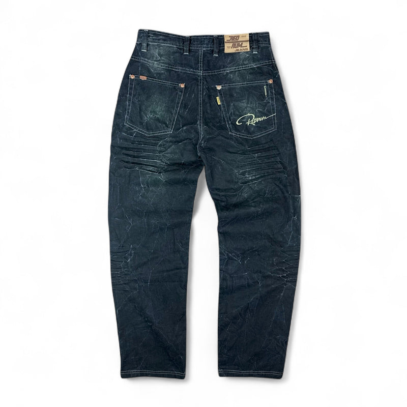 Redrum Vintage Y2K Hip - Hop Jeans Blau - vintageconcierge