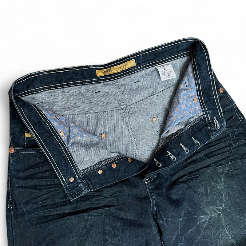 Redrum Vintage Y2K Hip - Hop Jeans Blau - vintageconcierge