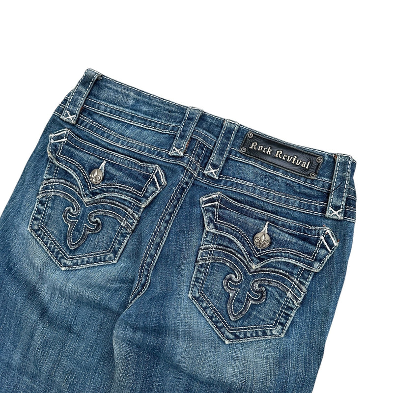Rock Revival Low Rise Bootcut Jeans - vintageconcierge