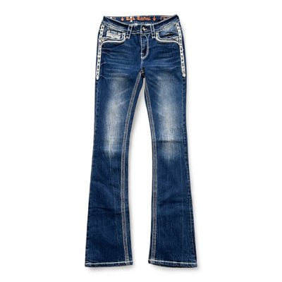 Rock Revival Low Rise Bootcut Jeans - vintageconcierge