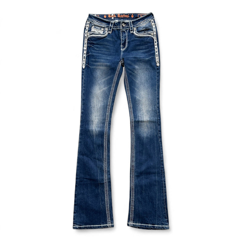 Rock Revival Low Rise Bootcut Jeans - vintageconcierge