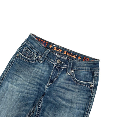 Rock Revival Low Rise Bootcut Jeans - vintageconcierge