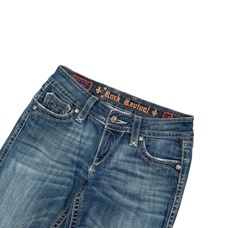 Rock Revival Low Rise Bootcut Jeans - vintageconcierge