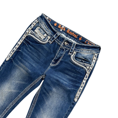 Rock Revival Low Rise Bootcut Jeans - vintageconcierge
