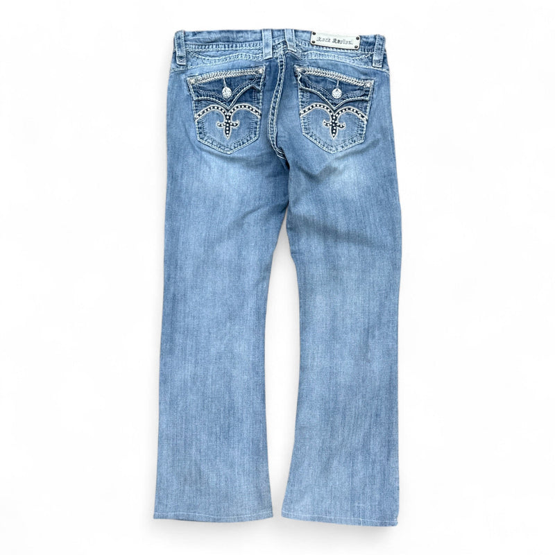 Rock Revival Low Rise Bootcut Jeans - vintageconcierge