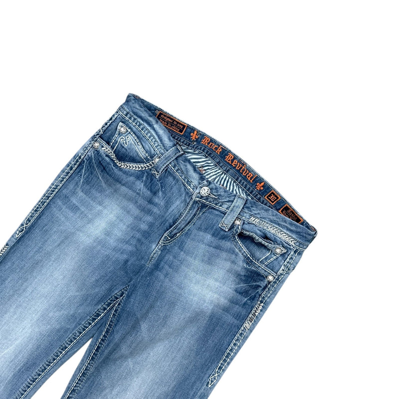 Rock Revival Low Rise Bootcut Jeans - vintageconcierge
