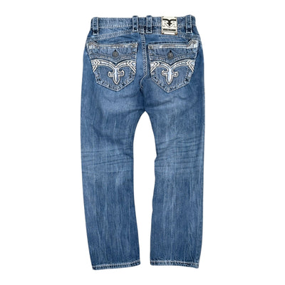 Rock Revival Slim Straight Jeans - vintageconcierge