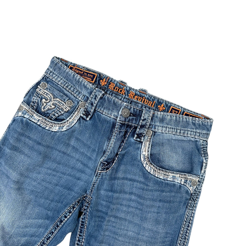 Rock Revival Slim Straight Jeans - vintageconcierge