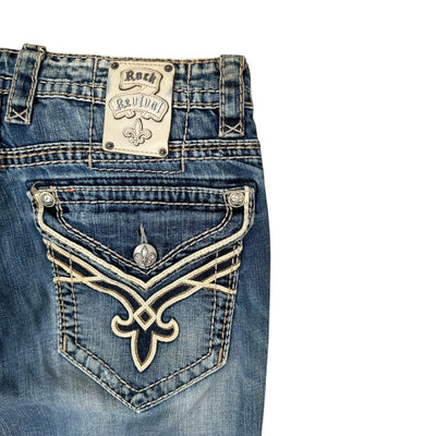 Rock Revival Straight Jeans - vintageconcierge