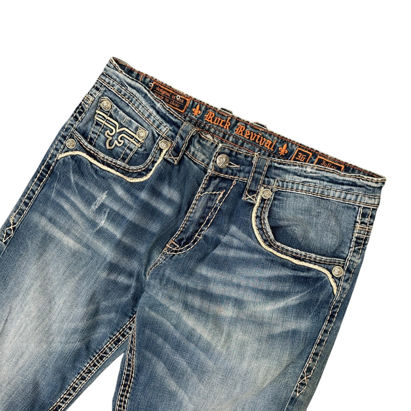 Rock Revival Straight Jeans - vintageconcierge