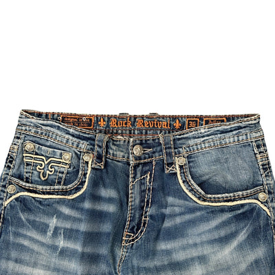 Rock Revival Straight Jeans - vintageconcierge
