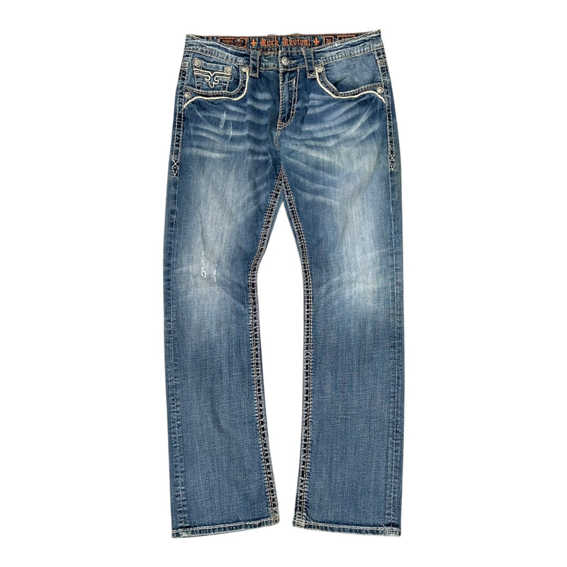 Rock Revival Straight Jeans - vintageconcierge