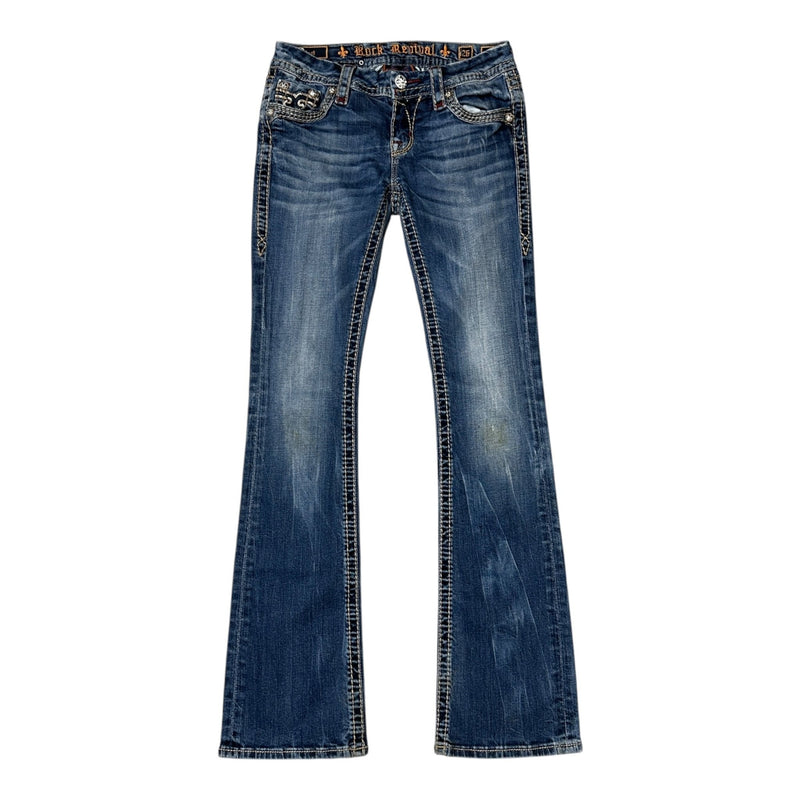 Rock Revival Y2K Bootcut Jeans - vintageconcierge