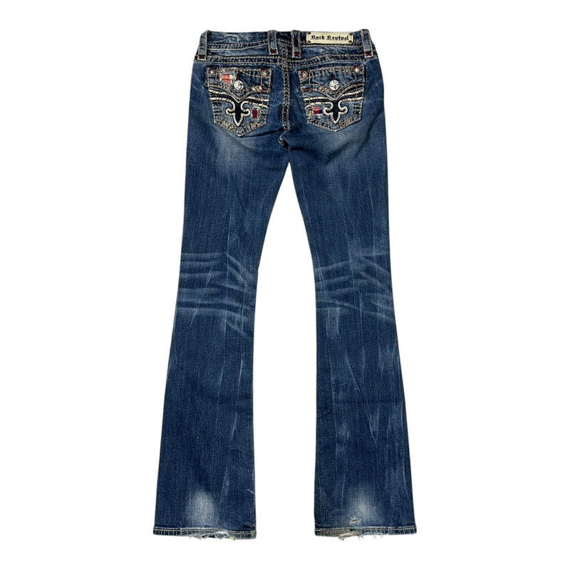 Rock Revival Y2K Bootcut Jeans - vintageconcierge