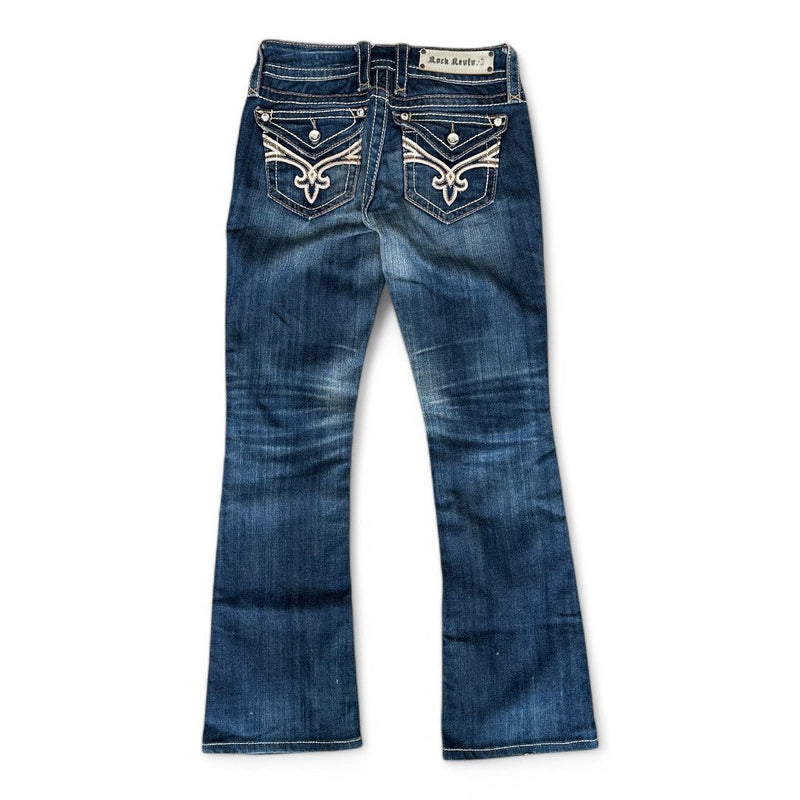 Rock Revival Y2K Bootcut Jeans - vintageconcierge