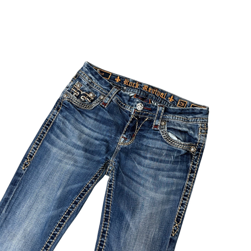 Rock Revival Y2K Bootcut Jeans - vintageconcierge