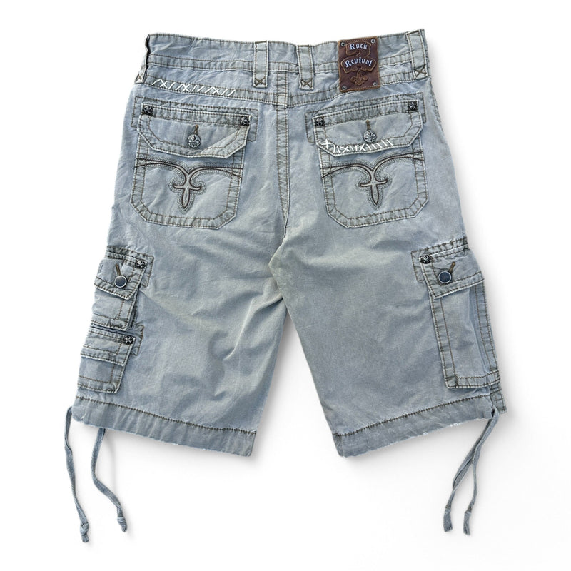Rock Revival Y2K Cargo Shorts - vintageconcierge