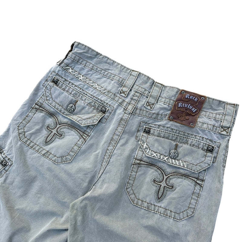 Rock Revival Y2K Cargo Shorts - vintageconcierge