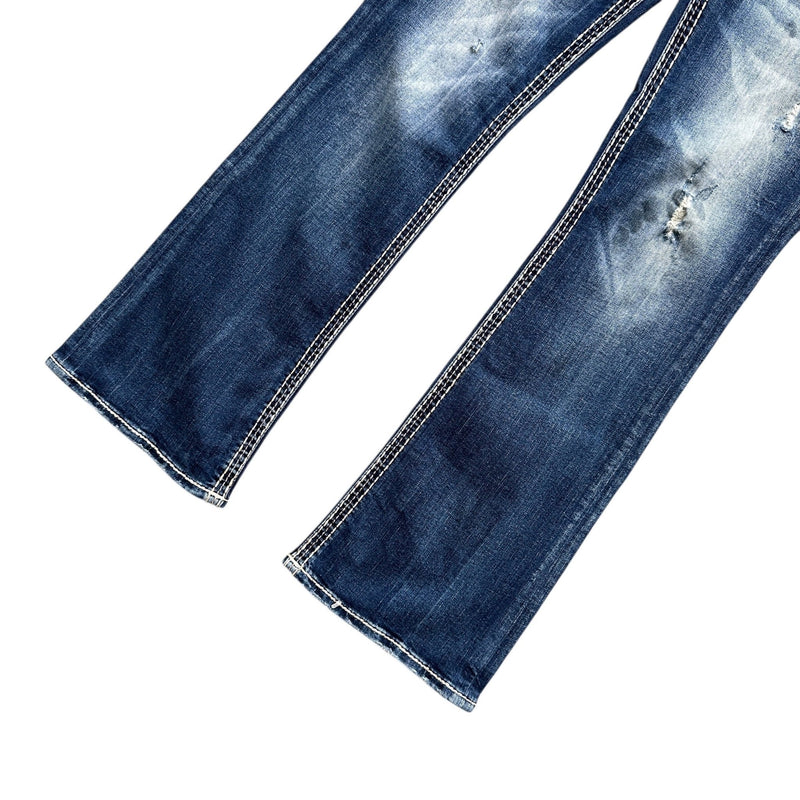 Rock Revival Y2K Low Waist Bootcut Jeans - vintageconcierge