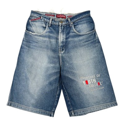 Rough Rider Vintage Y2K Baggy Jeans Shorts - vintageconcierge