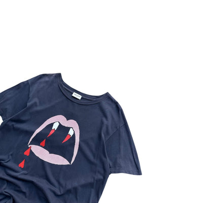 Saint Laurent Paris Vampire T-Shirt - vintageconcierge