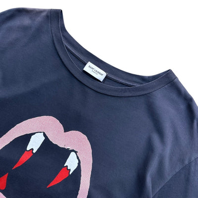 Saint Laurent Paris Vampire T-Shirt - vintageconcierge
