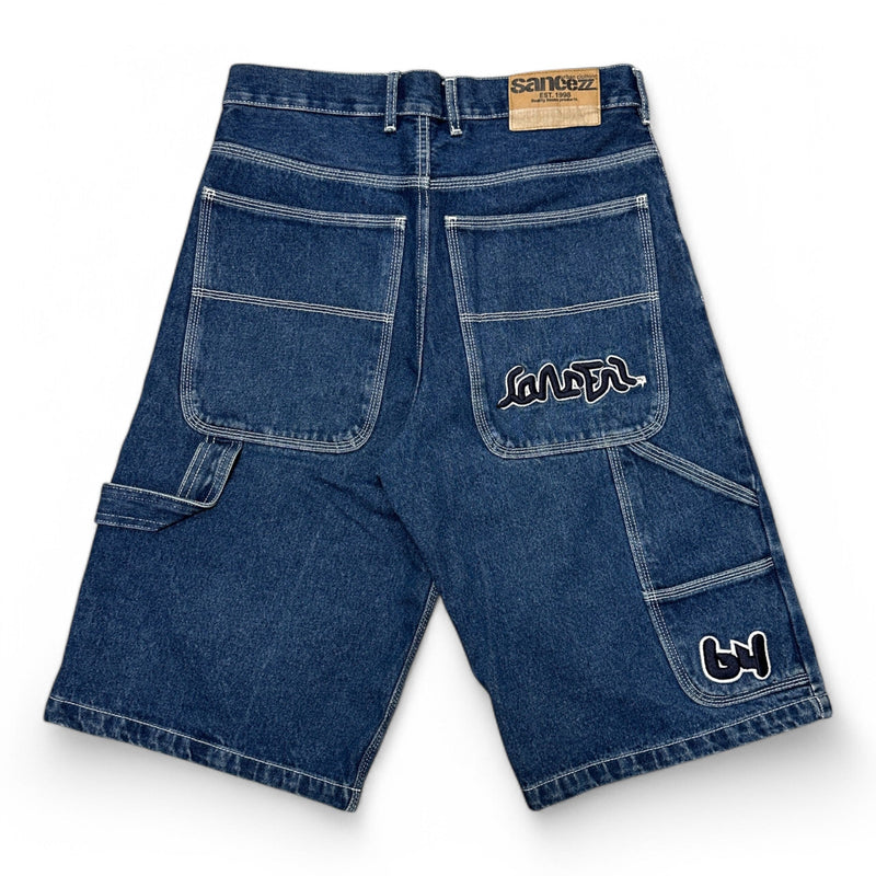 Sancezz Vintage Baggy Jeans Shorts - vintageconcierge