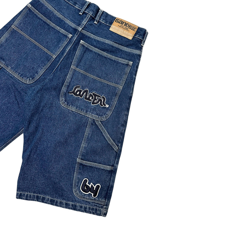 Sancezz Vintage Baggy Jeans Shorts - vintageconcierge