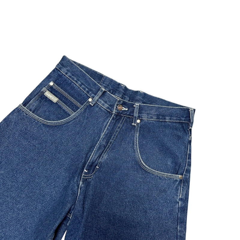 Sancezz Vintage Baggy Jeans Shorts - vintageconcierge