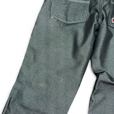 Sancezz Vintage Y2K Hip - Hop Jeans Silber - vintageconcierge