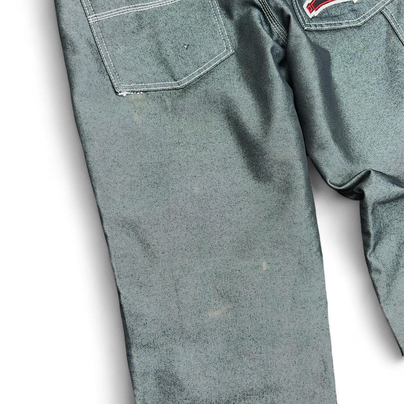 Sancezz Vintage Y2K Hip - Hop Jeans Silber - vintageconcierge