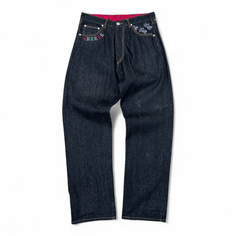 SBREAK Vintage Y2K Baggy Jeans - vintageconcierge