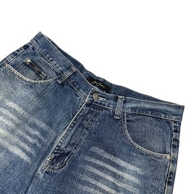 Sean John Vintage Baggy Jeans Short - vintageconcierge