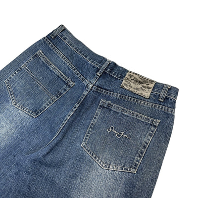 Sean John Vintage Baggy Jeans Short - vintageconcierge