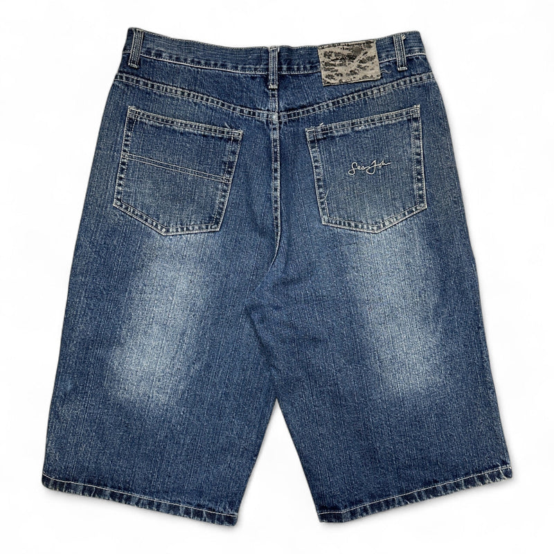 Sean John Vintage Baggy Jeans Short - vintageconcierge