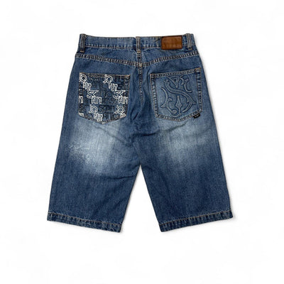 Sean John Vintage Baggy Jeans Short - vintageconcierge