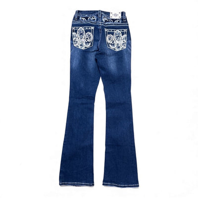 Sexy Couture Low Waist Bootcut Jeans - vintageconcierge