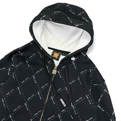 Sir Benni Miles Vintage Hip - Hop Heavy Zip Hoodie - vintageconcierge